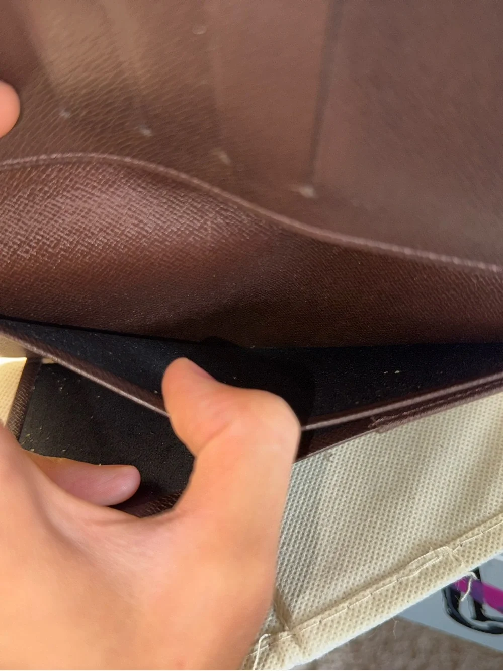 LOUIS VUITTON Limited Edition Damier Canvas Centenaire Checkbook Wallet